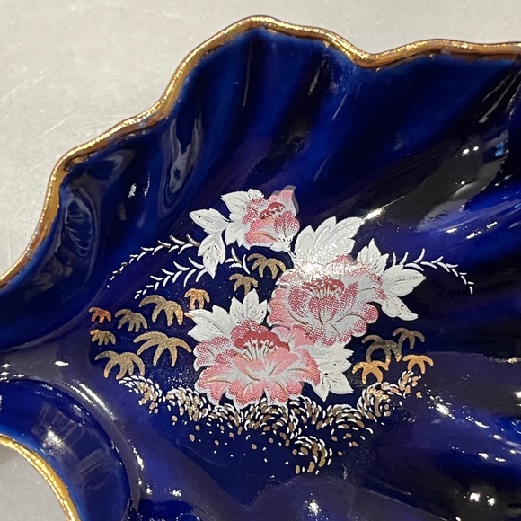 Six Asian Cobalt Blue Dipping Bowls — Vintage - Picture 7 of 10